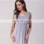 Comfortable Cotton Stretch Maternity Loose Dress Pregnant Clothes Low MOQ Breastfeeding