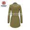 2016 Women's Fashion Spring Ventile Cotton Slim Parka Jackets Women Trench Coat for Wholesale Clothing