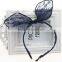 Black Lace Bow Rabbit Ear Hair Bands