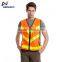 Flashing led safety clothing wholesale/safety reflective material for clothing