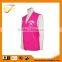 China manufactory high quality vivid color unisex tailored front open vest