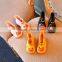 Cute duck design kids rain boots