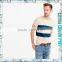2017 Man's High Quality Customized Design Wide Stripe Style O Neck T Shirts