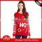Juniors Ugly Christmas Custom Funy Print Jacquard Sweater for Wholesale