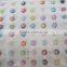 low price decorative clear acrylic crystal button