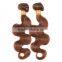 wholesale 4# color body wave new style crochet braids with human hair