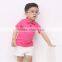 B22217A Baby Solid Color Polo shirt Cotton short sleeve T shirt