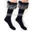 Winter Classic Woolly Fur Flanging Snow Sock Mid-calf Length Socks