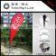 Outdoor Teardrop Flag Pole , Cheap Teardrop Banner , Cheap Teardrop Flag