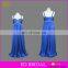 Beach Patterns Empire Waist Straps Evening Wear Mother Of Bride Dress For Wedding