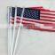 USA Flag hand wave American flag Family/Office Decoration/Activity/parade/Festival/brazil world cup flag