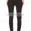 Elastic Waistband Black Women Fitness Leggings Pant