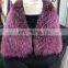 Customization Top Grade Women's Long Detachable Genuine Fox Fur Collar Scarf Shawl Warmer