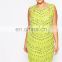 Beaded embellished plus size clothing party dress for fat women