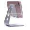 Portable aluminium desk stand mobile phone holder ,tablet holder
