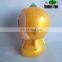 Happiness Little Gold Monkey Shaped Coin Saving Bank ,PP OR PVC Coin Saving Bank Wholesale