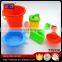 Meijin cheap plastic colorful sand beach toys set for wholesale