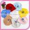 New design cute baby cotton caps snowflake printing