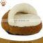 lambswool cat bed