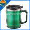 Stainless steel vacuum cup with lid