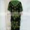 African Muslim women butterfly sleeve kaftans dress