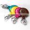 Simple Design Key Ring High Quality Genuine Leather Key Chain on Promotional