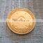 Cheap custom fake gold plating replica souvenir metal coin