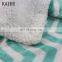 Custom warm super soft print muslin baby cot bedding set polar fleece flannel kids swaddle blanket 100% polyester
