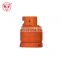 DOT CE ISO4706 6kg lpg bottle propane cylinder butane gas tank for camping in South Africa Nicaragua