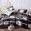 brushed fabric 100% polyester printed brushed bed sheets/mattress fabric for bedding/home textile from China