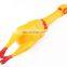 China supplier FREE SAMPLE eco-friendly durable PVC dog chew squeaky chicken toy