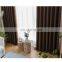 Colorfully linen look curtain decoration finished black out curtain