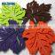 Handmade Surface Protector Leaf Shape Felt Coaster
