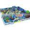 Customized Ocean Castle style plastic Material and Soft  indoor playground with ball pool