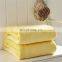 Flannel Solid Plush Shaggy Blanket Throw Lightweight Soft Microfiber yellow Blanket