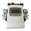 Hottest Lipo fat removal 8 pads Laser Ultrasound 40K Cavitation Vacuum rf 6 in 1 weight loss slimming machine