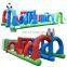 Inflatable Soccer Football Dribble Wipeout Game Fun Carnival Games For Sale