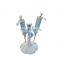 Adjustable Plastic Material Single Channel Round Holder Pipette Stand