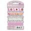 Polyester Organza Self adhesive For Scrapbook DIY Craft Gift Printed Floral sticky ribbon set