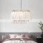 Ins net red chandelier girl warm and romantic children's room bedroom feather chandelier Nordic creative clothing store lamps