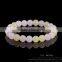 rinbow color 8MM malaysian jade beads bracelet rosary chaplet bead bracelet stretch string bracelet