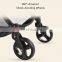 modern electric can see multi functional baby twin stroller