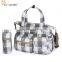 OEM outdoor multifunctional polyester tote nappy baby diaper bag