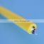Double sheath floating cable for water pool system with optic fiber 2 cores rov tether lighting cable