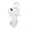 Universal Mobile Phone Accessory Wireless Mono Headphone for cell phone Mono Earphone with Car Charger