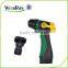 (507) New Rotary Thumb Control Durable Garden Hose Nozzle