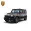 Dry Carbon Fiber Front Wing G Class W464 Car Bonnet Engine Hoods Vent Cover 2019