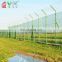 Airport Anti Climb Fence Prison Barbed Wire Fencing