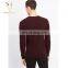 Men's Long Sleeve Solid Color V-neck Classic Sweater Pullover