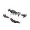 Modify Luxury F87 Carbon Fiber Rear Diffuser Lip with light for BMW F87 M2 Coupe 2-Door 2016-2019 3pcs/set
